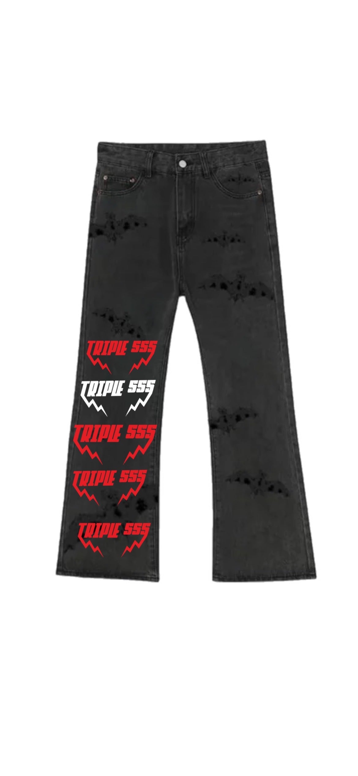 Red 555 Pants