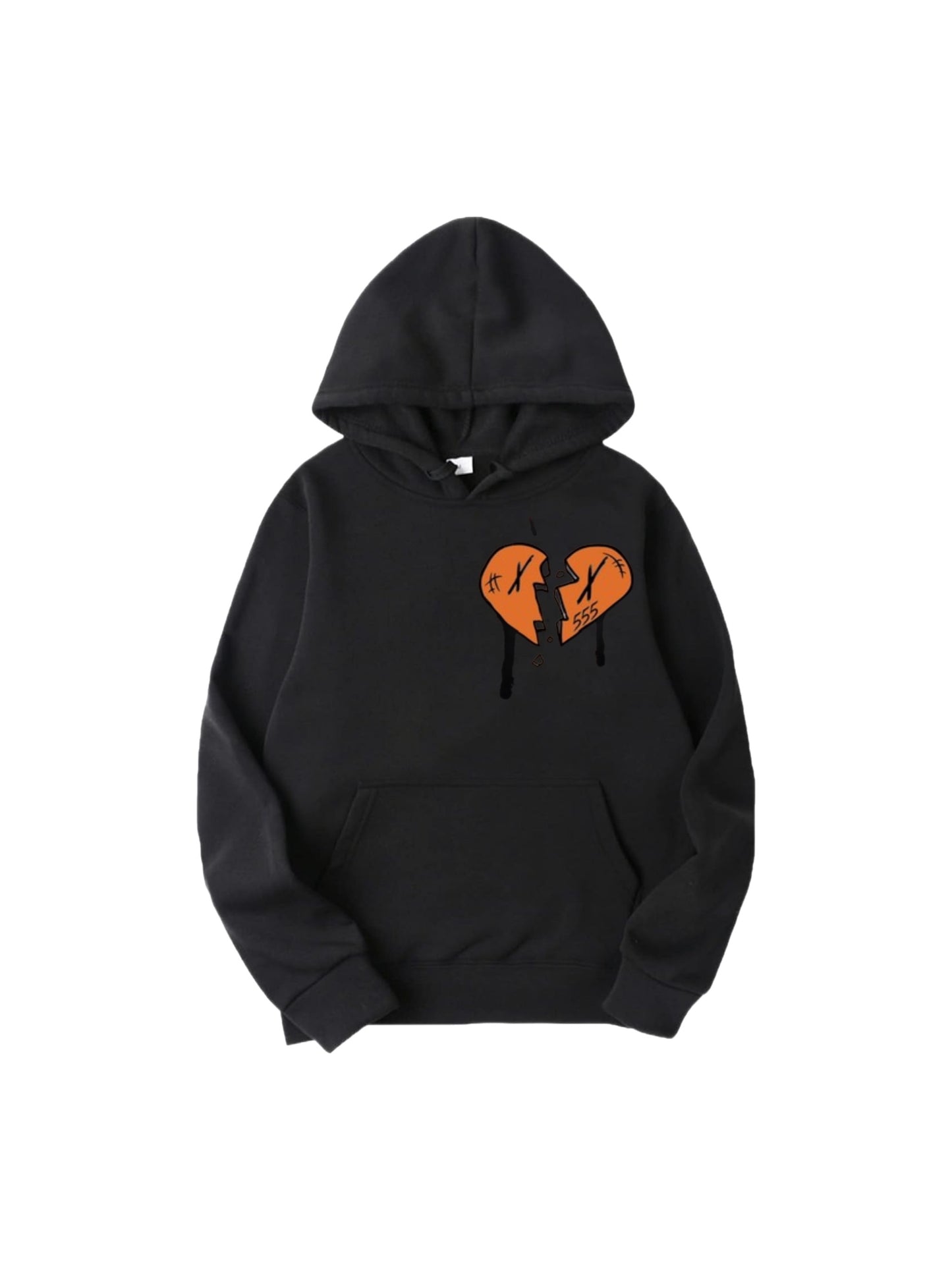 555 orange hoodie