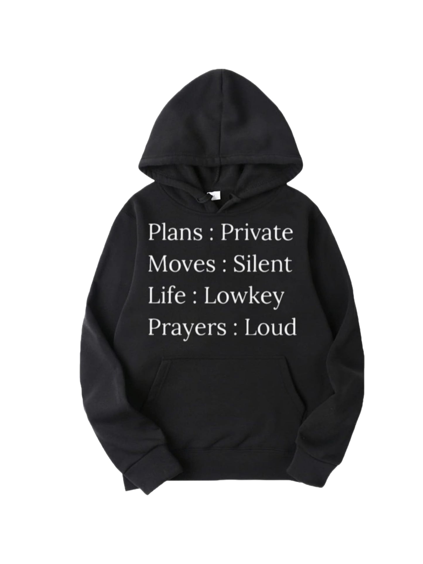 Plans Private Hoodies
